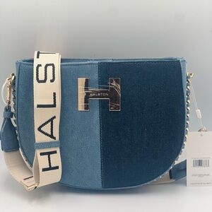 Halston Crossbody Bag W/ Guitar Strap